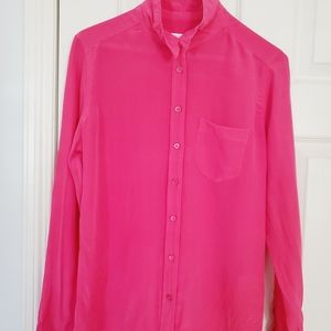 Equipment silk shirt